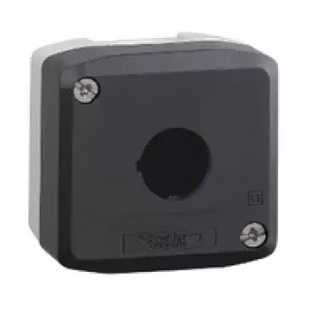 Schneider Electric Harmony XALD01 Empty Control Station Enclosure, Grey, Polycarbonate, IP69K