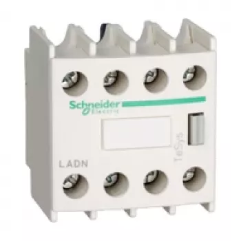 APC LADN31 Auxiliary Contact Block, 3NO+1NC, TeSys D, Front Mounting