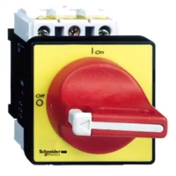 APC VCF0 Switch Disconnector 3P Red Yellow 60 mm 74 mm