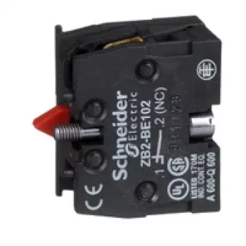 APC ZB2BE102 Auxiliary Contact Block 1 NO Harmony XB2