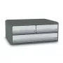 CEP Office Solution MoovUp Drawer Unit Light Grey DIN A4 Landscape A5 Landscape 3 Drawers