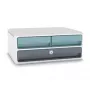 CEP Office Solution MoovUp Drawer Box with Lock Mint Grey DIN A4 Landscape DIN A5 Landscape 3 Drawers