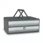 CEP Office Solution MoovUp Drawer Box with Lock Light Grey DIN A4 Landscape 2 Drawers