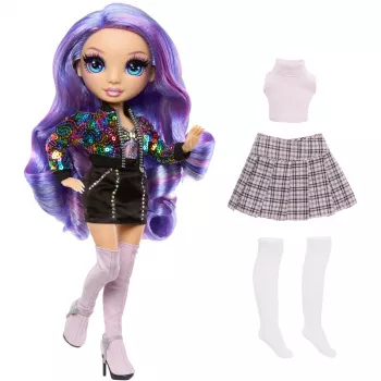 MGA Rainbow High Violet Willow Fashion Doll with 2 Outfits and Accessories