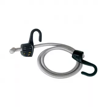 Master Lock 3138EURDAT Adjustable Cable Lock, 1.5 m, 86 kg, Grey, 1 Pack