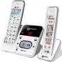 Geemarc PACK Mobility 295 Cordless Senior Phone with Answering Machine, Photo Dial Buttons, Backlit Display, White