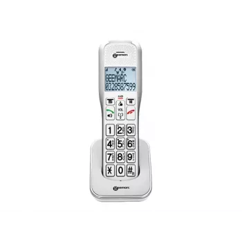 Geemarc AmpliDECT 595 Extra Handset for Hearing Impaired - White