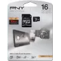 PNY Technologies HP High Performance MicroSDHC Card 16GB Class 10 U1 with SD Adapter
