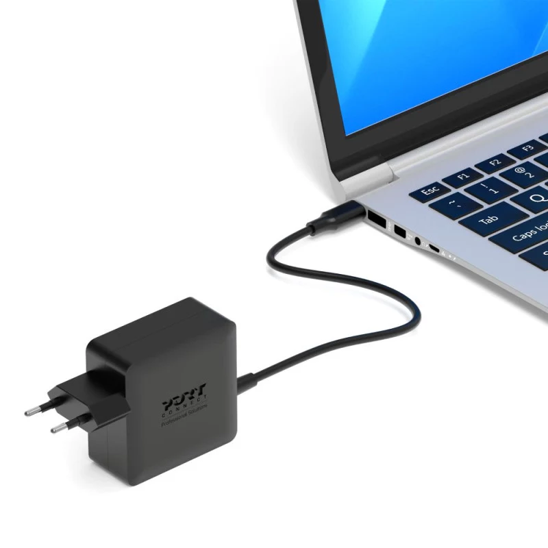 PORT Designs GaN 65W USB-C Power Supply EU Plug