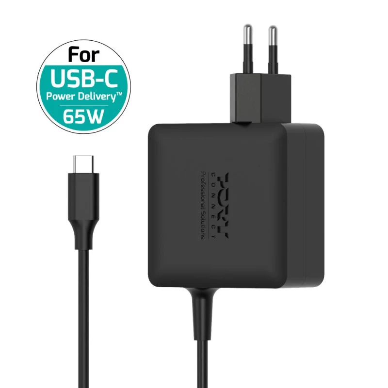 PORT Designs GaN 65W USB-C Power Supply EU Plug