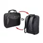 PORT DESIGNS PORT MANHATTAN Combo - Laptop Carrying Case & Wireless Mouse - 15.6 inch - Black