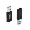 PORT Designs USB-A to USB-C Converter - USB 2.0 Adapter - Black