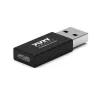PORT Designs USB-A to USB-C Converter - USB 2.0 Adapter - Black