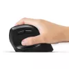 PORT Designs PORT Connect Professional ERGO SHAPE Wireless Rechargeable Mouse - Right-Handed - Optical - 5 Buttons - 2.4 GHz, Bluetooth - USB Receiver