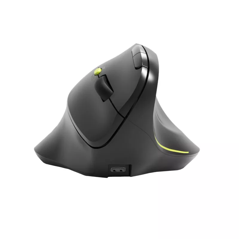 PORT Designs ERGO 2.4 GHz Wireless Bluetooth Rechargeable Mouse - 1600 DPI