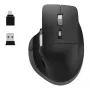 PORT Designs PORT Connect Professional ULTIMATE Wireless Rechargeable Mouse - Optical - 6 Buttons - 2.4 GHz, Bluetooth - USB Receiver