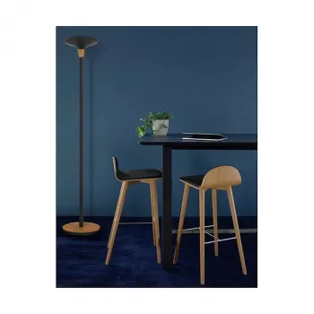 Unilux BALY BAMBOO Floor Lamp Black/Bamboo 44.6 W
