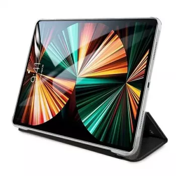 Karl Lagerfeld KLFC11OKMK Book Cover for iPad Pro 11-inch (2021) - Black Saffiano Karl Iconic