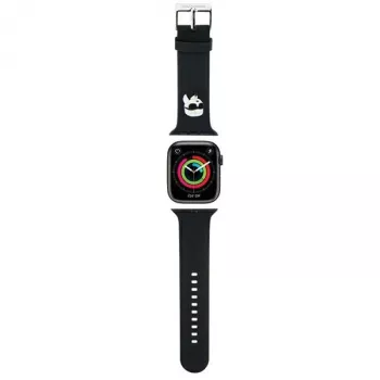 Karl Lagerfeld 3D Rubber Karl Head Strap for Apple Watch 38/40/41mm Black