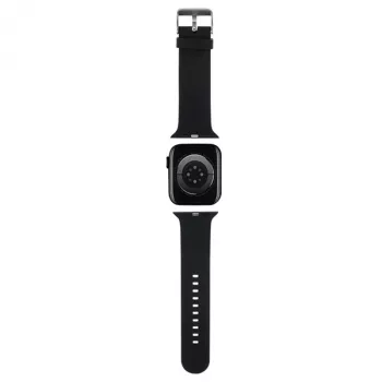 Karl Lagerfeld 3D Rubber Karl Head Watch Strap for Apple Watch 42/44/45/49mm Black