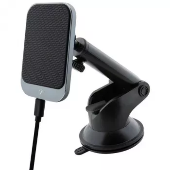BMW Inductive Car Charger BMMWCCDTPK 15W Windshield/Air Vent Black MagSafe Signature Edition