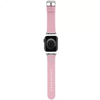 Hello Kitty HKAWMPGKHP Silicone Strap for Apple Watch 38/40/41mm Pink