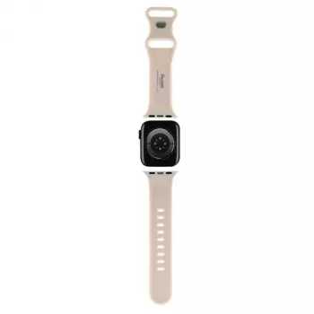 Hello Kitty HKAWMSCHBLE Silicone Strap for Apple Watch 38/40/41mm - Beige