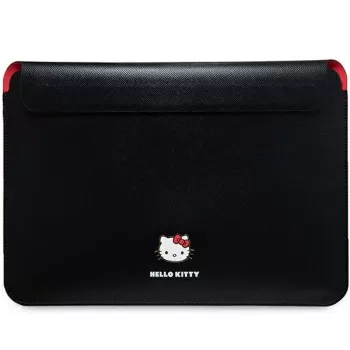 Hello Kitty Sleeve HKCS14PGHDLMK 14 inch Black PU Metal Logo