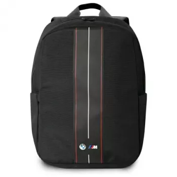 BMW M Collection Laptop Backpack 16 inch Black/Red Nylon