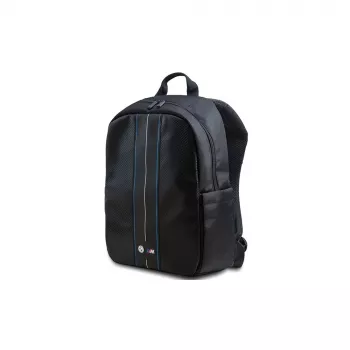 BMW M Motorsport Laptop Backpack 16 inch Carbon Blue Stripes