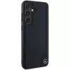 Mercedes-Benz MEHMS24S23RBGVK S24 S921 Black Hardcase Leather Debossed Line MagSafe for Samsung Galaxy S24
