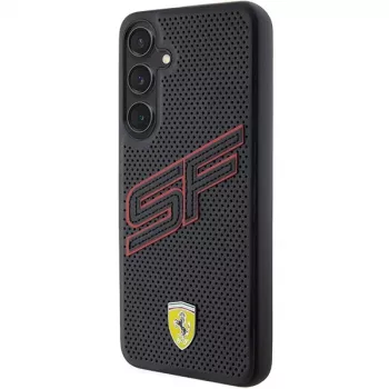 Ferrari FEHCS24SPINK S24 S921 Black Hardcase Big SF Perforated for Samsung Galaxy S24