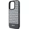 DKNY DKHMP15XPSOSPK Hardcase Leather Printed Pattern Metal Logo MagSafe for iPhone 15 Pro Max 6.7 Black