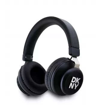DKNY DKBHS6PUSLK On-Ear Bluetooth Headphones, Black