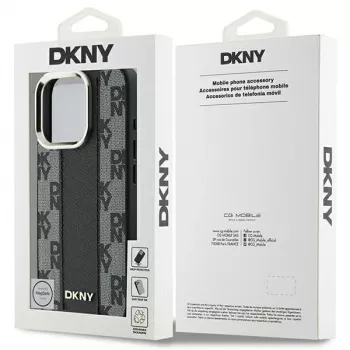 DKNY DKHMP16XPCPVSLK Hard Case Checkered Pattern MagSafe for iPhone 16 Pro Max 6.9 Black