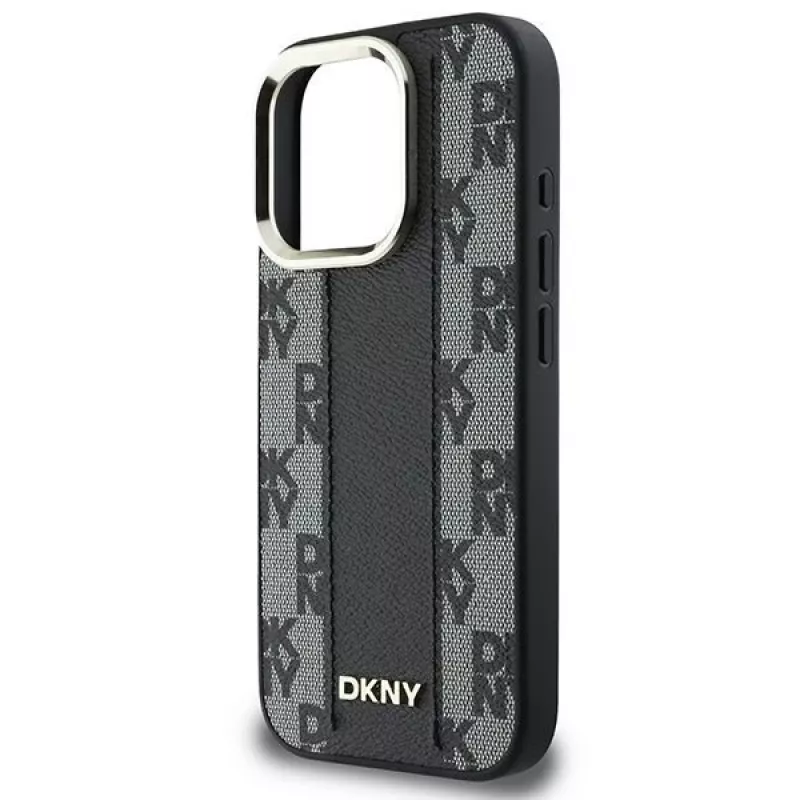 DKNY DKHMP16XPCPVSLK Hard Case Checkered Pattern MagSafe for iPhone 16 Pro Max 6.9 Black