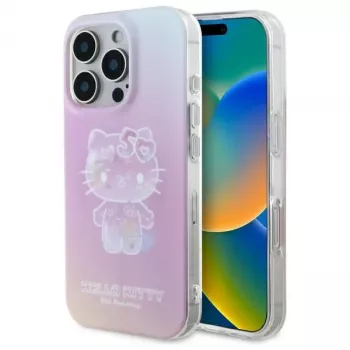 Hello Kitty HKHMP16LH50AP iPhone 16 Pro 6.3 inch Pink Hardcase IML 50th Anniversary MagSafe