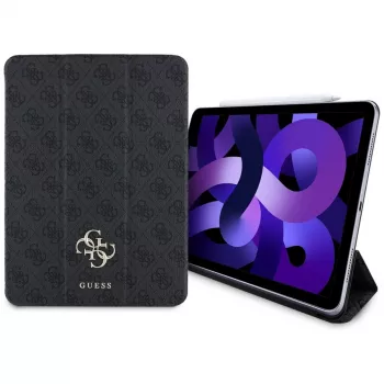 Guess GUFC11RM24PS4SGK iPad Air 11-inch (2024/2025) Magnetic Folio Case - Black Big Logo