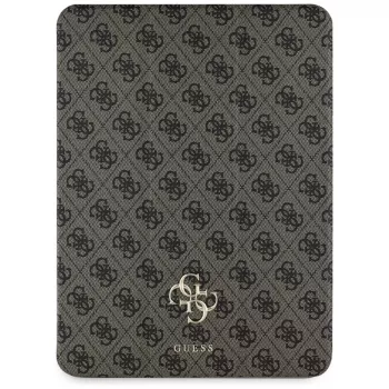 Guess GUFC13PM24PS4SGW iPad Pro 13 M4 2024 / M5 2025 Brown Magnetic 4G Big Logo Folio Case