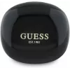 Guess Flat Classic Logo Electroplated TWS Earbuds with Charging Case (Black)