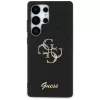 Guess Fixed Glitter Big 4G Metal Logo Case for Samsung Galaxy S25 Ultra (Black)