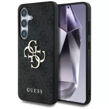 Guess Big 4G Logo Classic Logo Case for Samsung Galaxy S25 (Black)