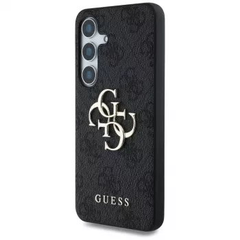 Guess Big 4G Logo Classic Logo Case for Samsung Galaxy S25 (Black)