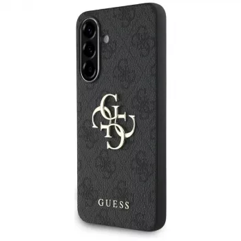 Guess Big 4G Logo Classic Logo Case for Samsung Galaxy A56 5G (Black)