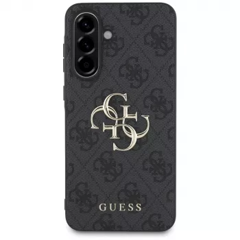 Guess Big 4G Logo Classic Logo Case for Samsung Galaxy A56 5G (Black)