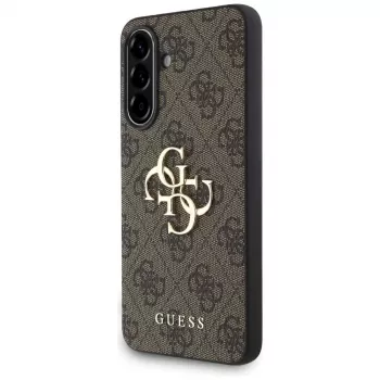 Guess Big 4G Logo Classic Logo Case for Samsung Galaxy A56 5G (Brown)