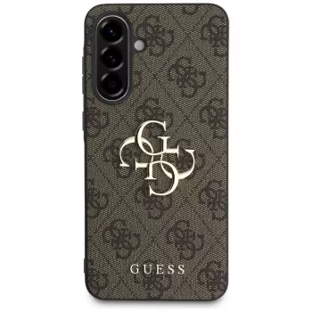 Guess Big 4G Logo Classic Logo Case for Samsung Galaxy A56 5G (Brown)