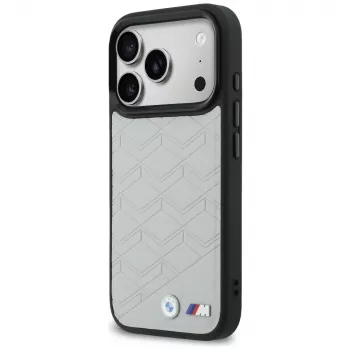 BMW M Shape Logo MagSafe Case for iPhone 17 Pro Max Grey