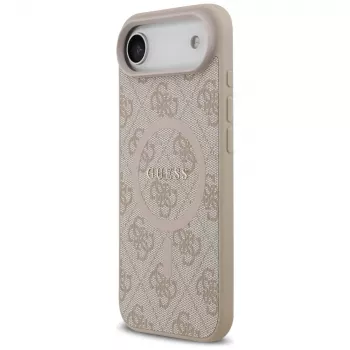 Guess 4G Ring Classic Logo MagSafe Case for iPhone Air Pink