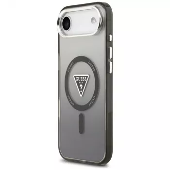 Guess IML Gradient Triangle Logo MagSafe Case for iPhone Air Black